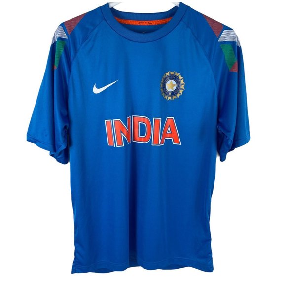 Nike Shirts Official Authentic Nike India Cricket Jersey Poshmark